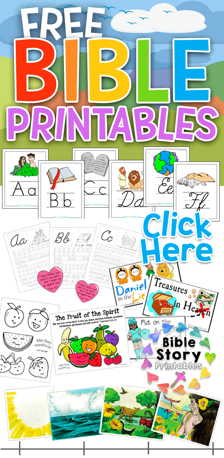 Free Printable Sunday School Resources with regard to Free Childrens Church Printables
