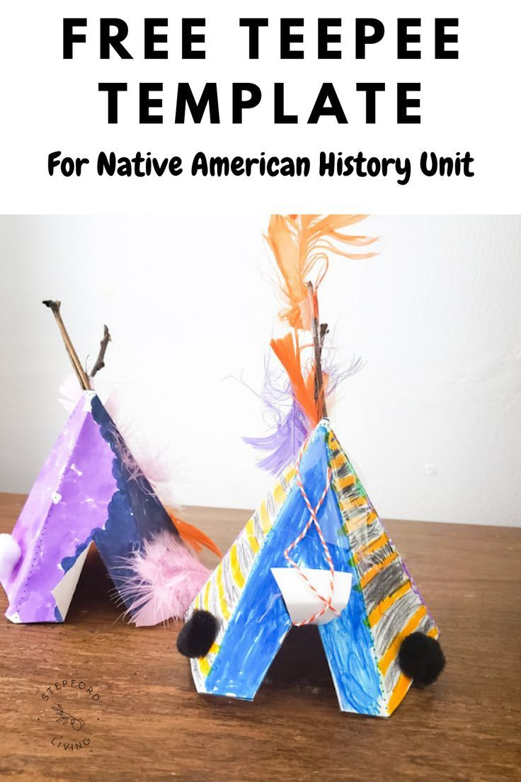 Free Printable Teepee Template throughout Free Printable Tipi Pattern Templates