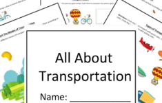 Free Printable Transportation Worksheets – intended for Free Transportation Printables