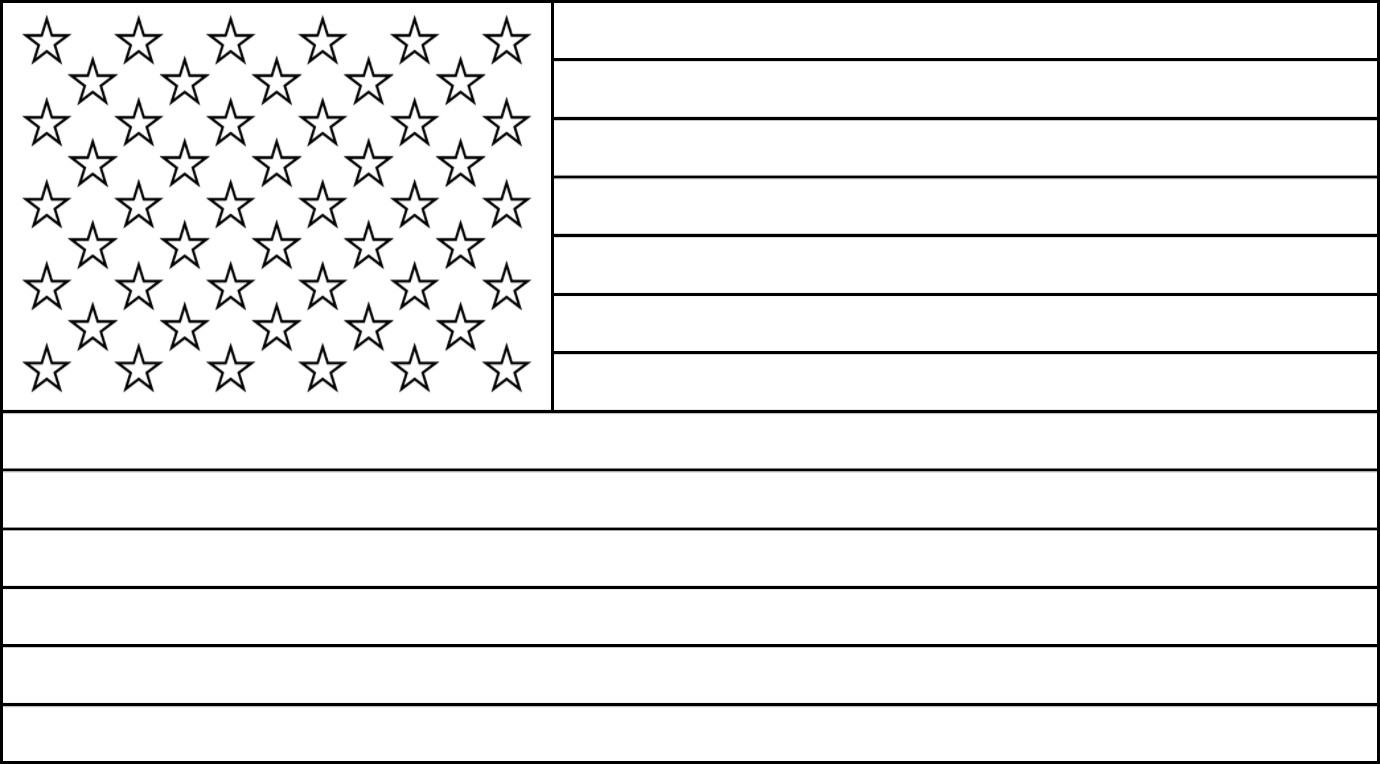 Free Printable Us Flags &amp;amp; American Flag Color Book Pages pertaining to Free American Flag Stencil Printable