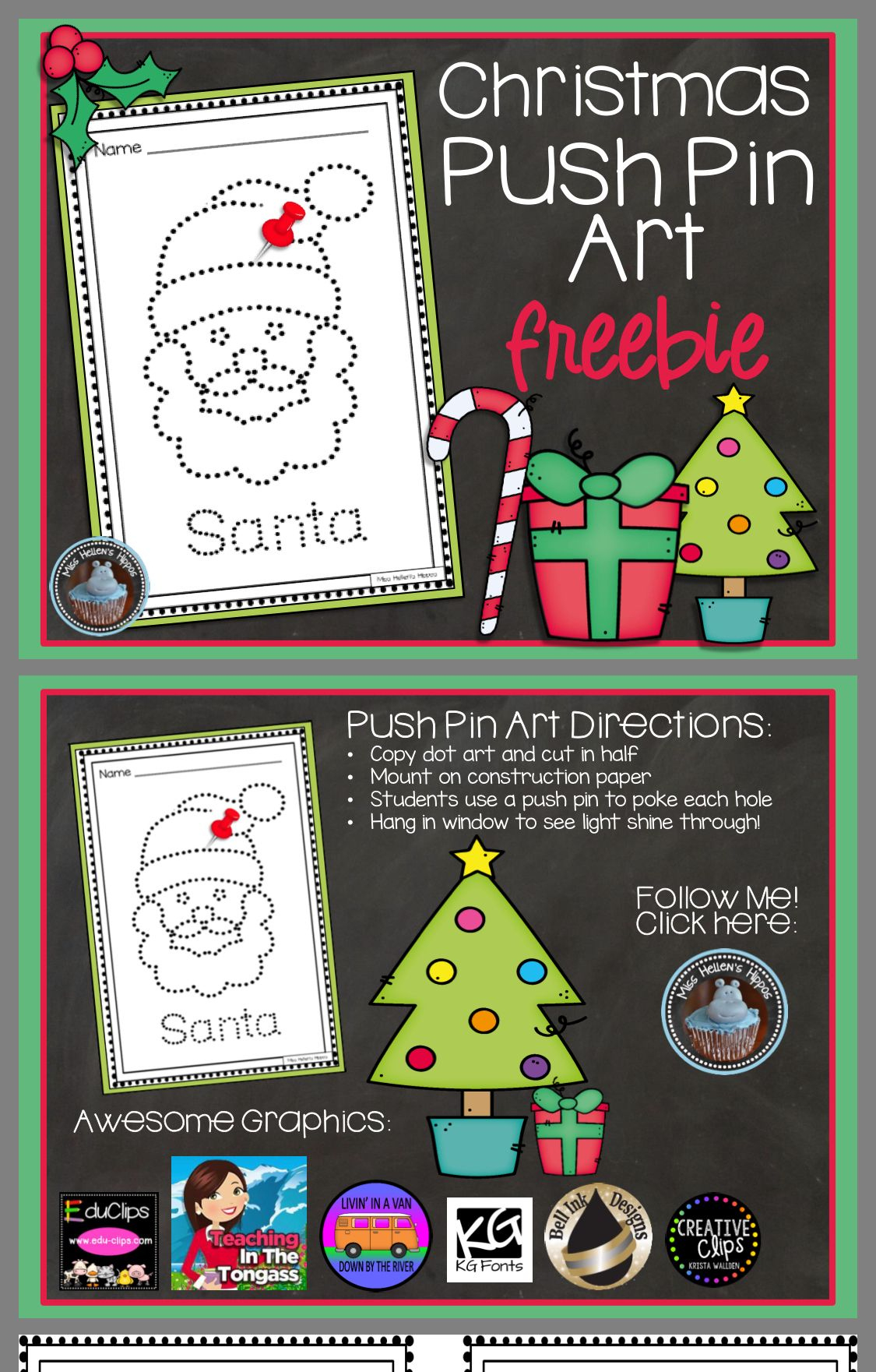 Free Push Pin Art Printables Christmas - Printable Party Favors within Free Printable Push Pin Art