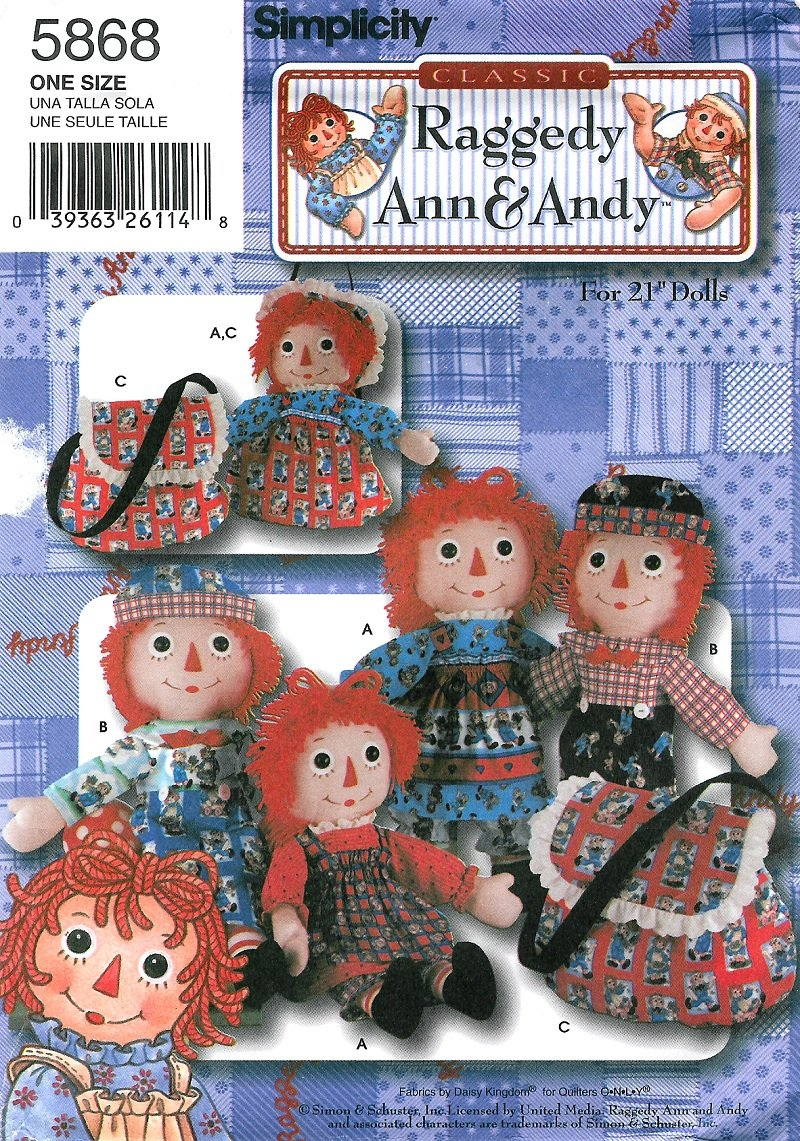 Free Raggedy Online Ann Doll Pattern inside Free Printable Raggedy Ann and Andy Doll Patterns