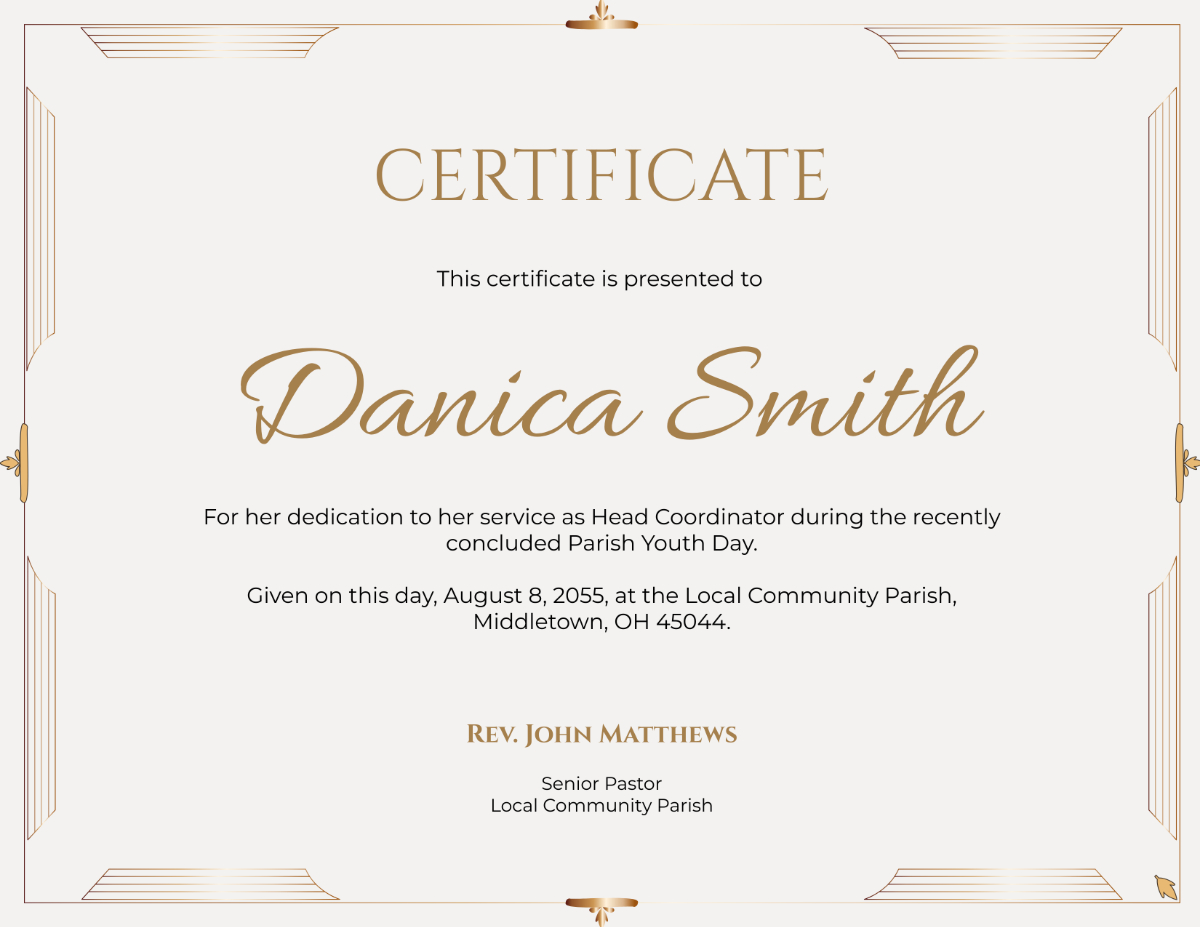 Free Religious Certificate Template To Edit Online inside Free Religious Certificate Templates