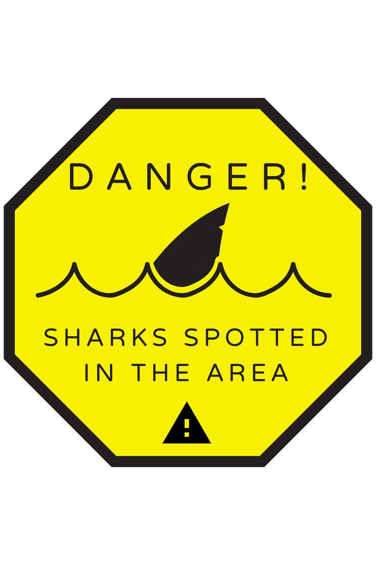 Free Shark Printables: Perfect For #Sharkweek Or Party Photo Props for Free Printable Shark Signs