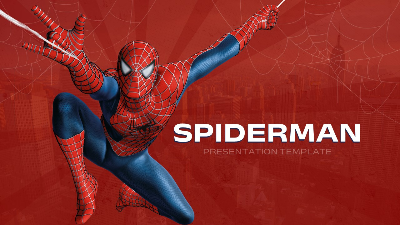 Free Spiderman Powerpoint Templates And Google Slides intended for Free Spiderman Template