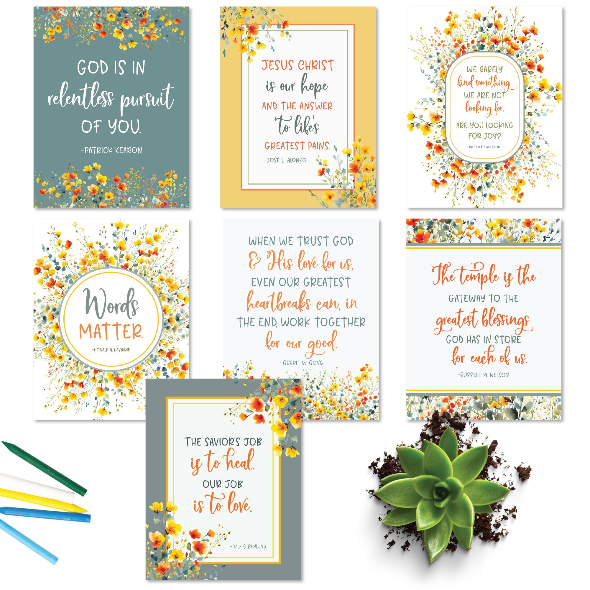Free Spring April 2024 Lds General Conference Quote Printables within Free Printable Lds Quotes
