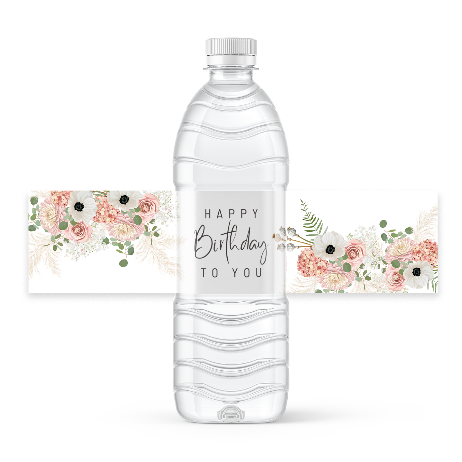 Free Water Bottle Label Templates For Word, Canva, Adobe -- Learn in Free Printable Water Bottle Label Template