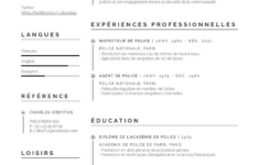 French Resume Format Guide (2024): Template, Examples & Tips inside French Cv Template Free Download
