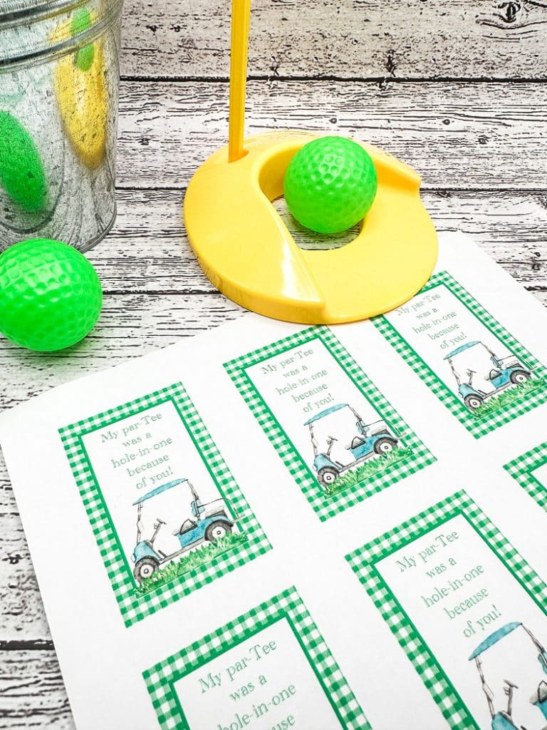 Golf Party Printables - Everyday Party Magazine intended for Free Golf Printables