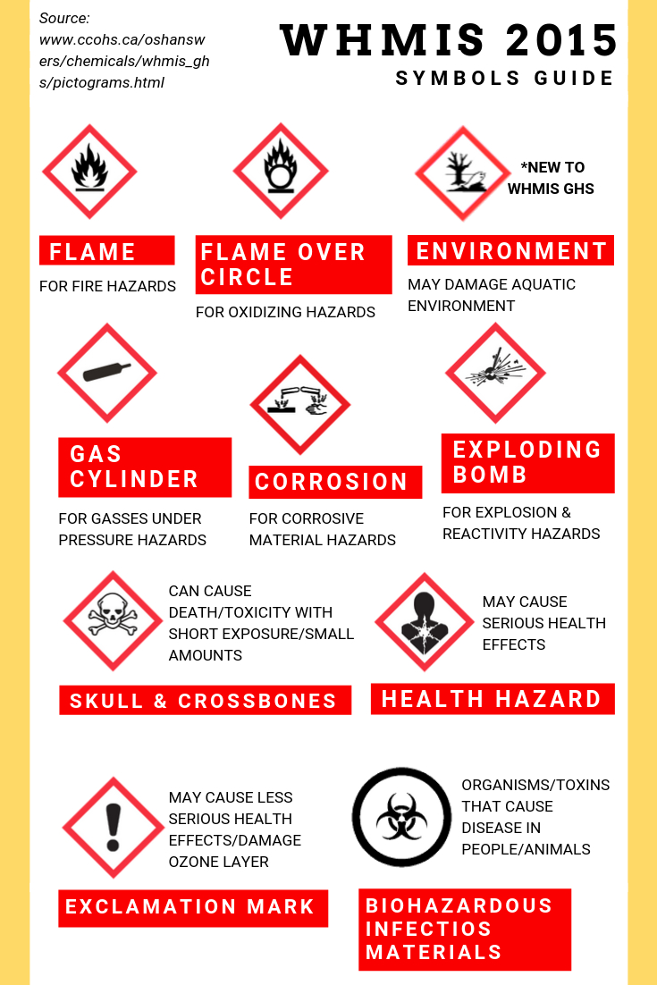 Guide To Whmis Symbols 2023 - Helpful Infographic &amp;amp; Resources with regard to Free Whmis Label Template