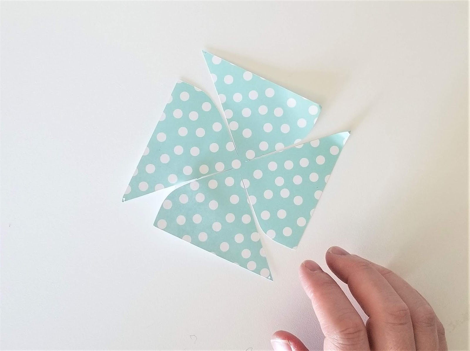How To Make Paper Pinwheels | Sew Simple Home within Easy Printable Pinwheel Pattern