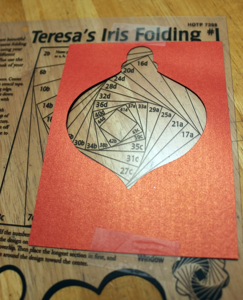 Iris Folding Card Tutorial — Craft-E-Corner pertaining to Iris Folding Templates Printable Free