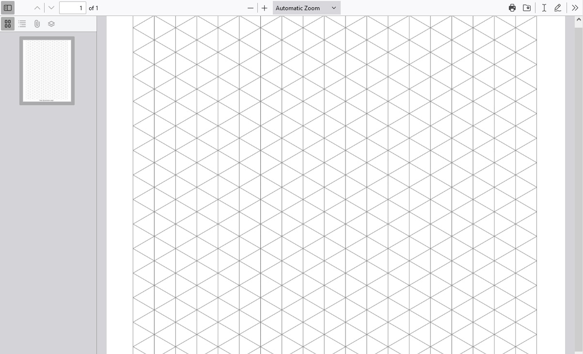 Isometric Graph Paper (Pdf) | Graph Paper Page inside Free Printable A3 Isometric Paper