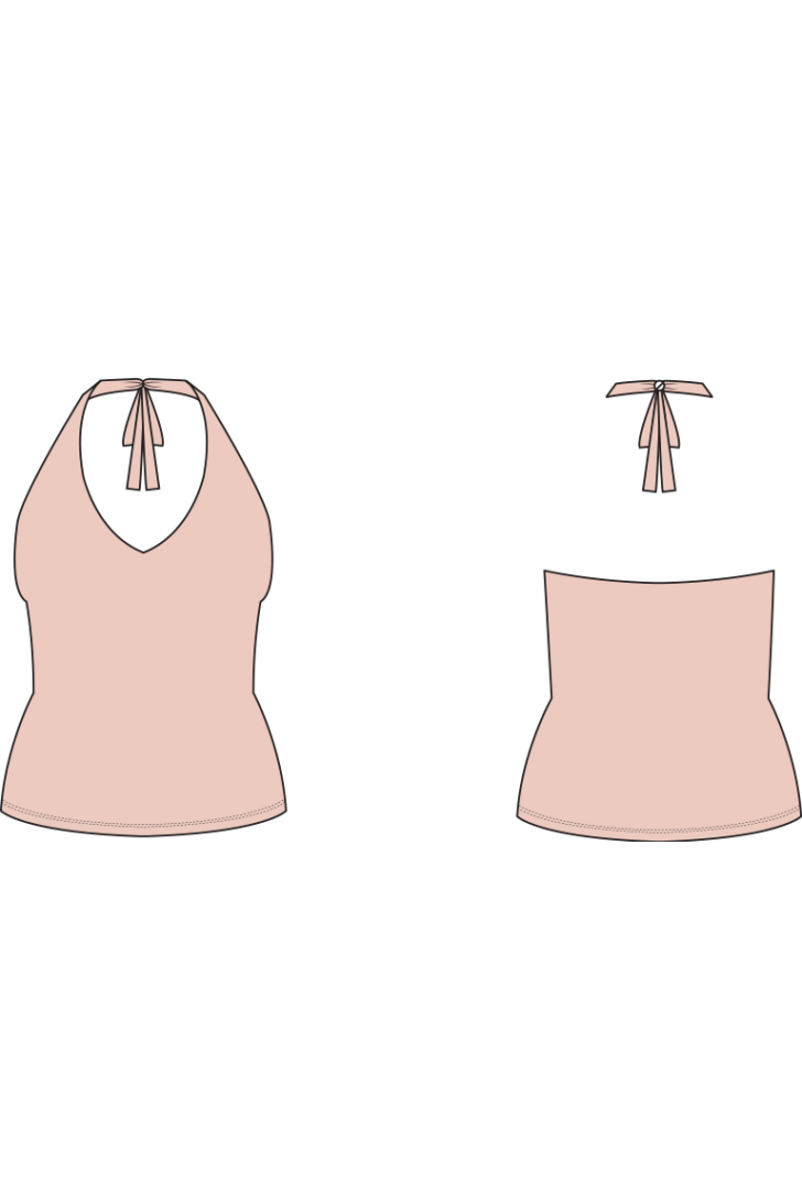 Free Printable Halter Top Pattern
