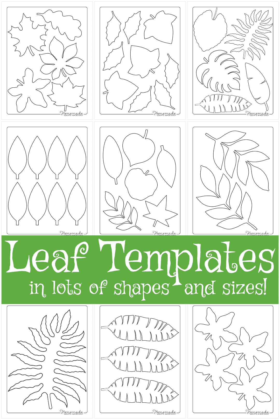 Leaf Template | Free Printable Leaf Outlines For Kids regarding Free Printable Ivy Stencils