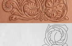 Leather Tooling Patterns For Diy Crafts regarding Downloadable Printable Leather Tooling Patterns