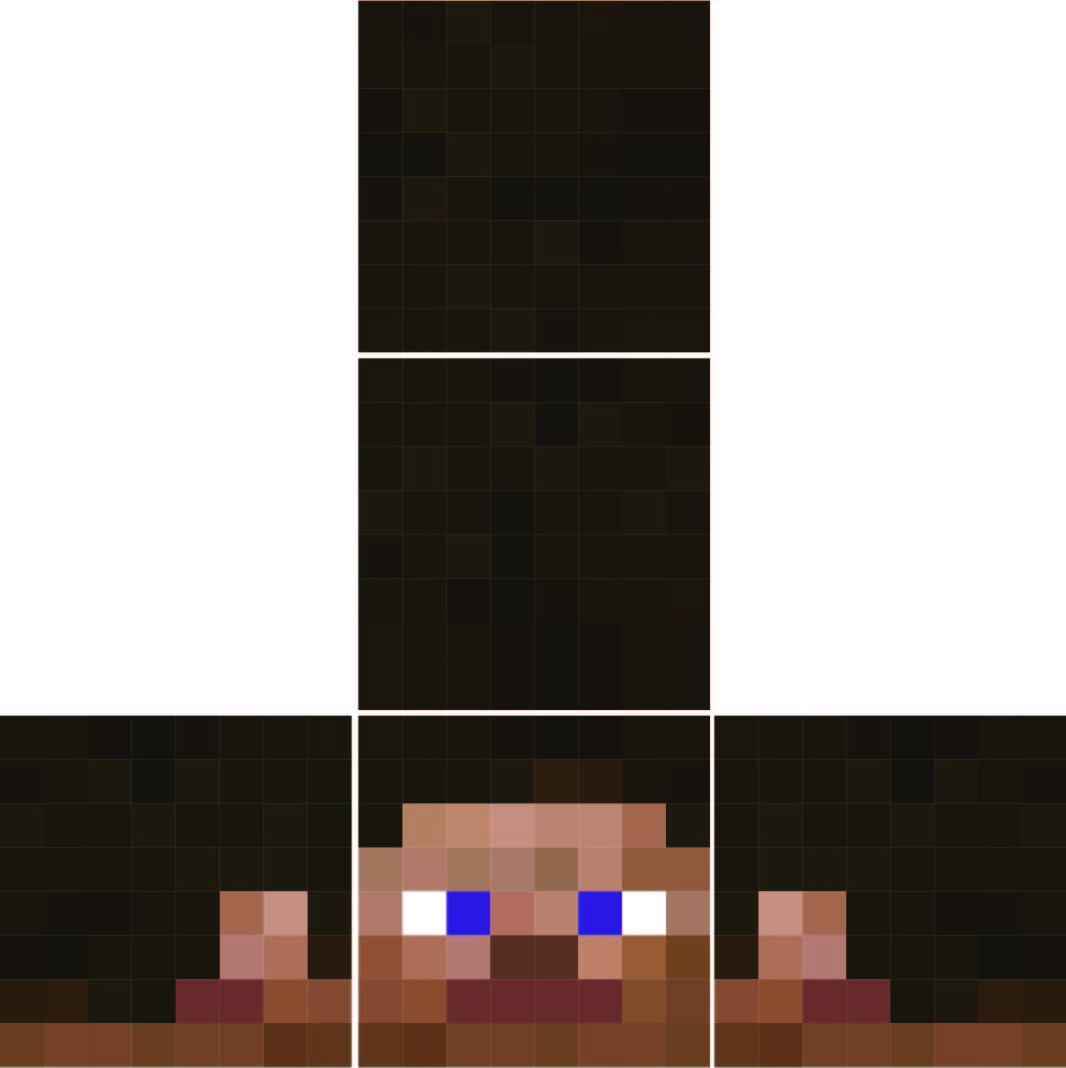 Minecraft Steve Templates - 10 Free Pdf Printables | Printablee inside Free Minecraft Steve Head Printable