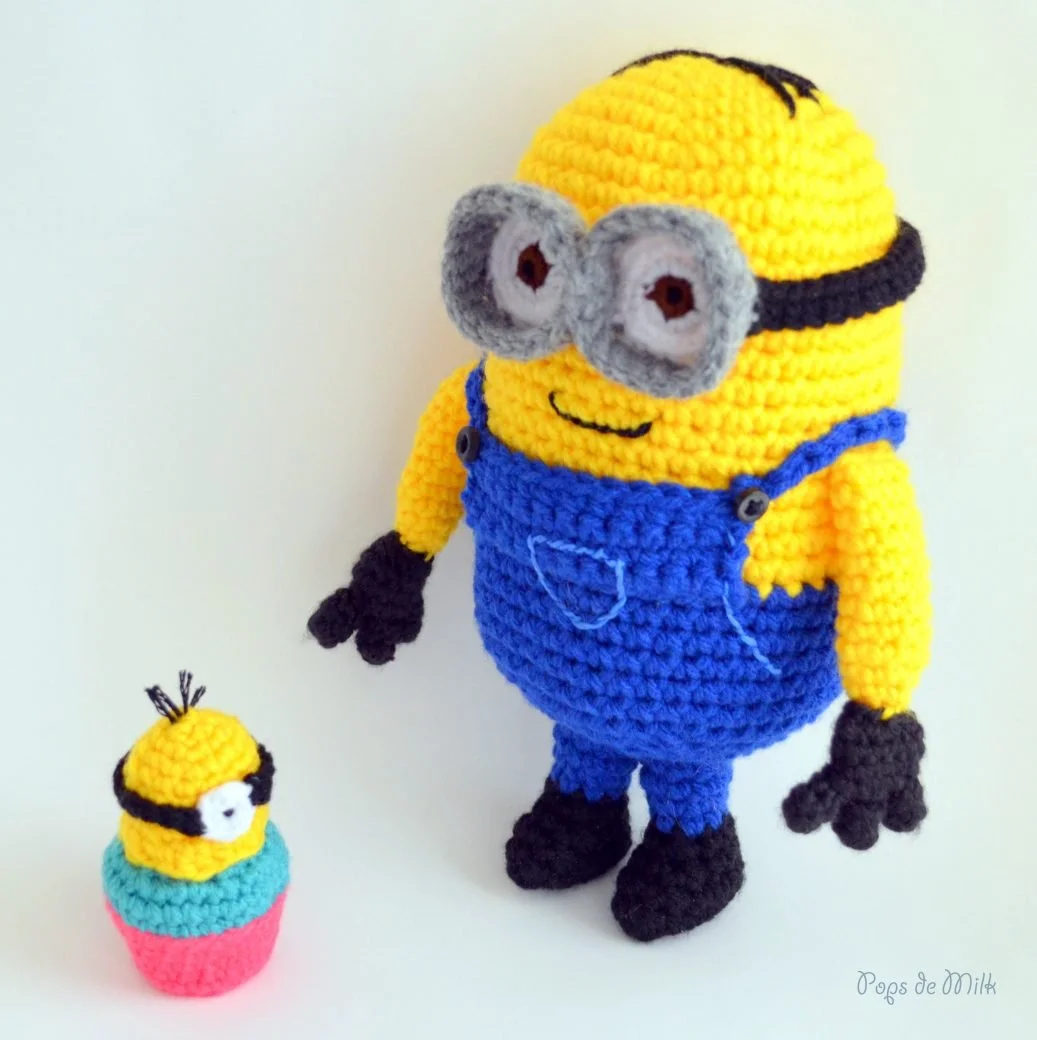 Minion Crochet Pattern — Pops De Milk - Fun And Nerdy Crochet Patterns with regard to Free Printable Minion Crochet Patterns