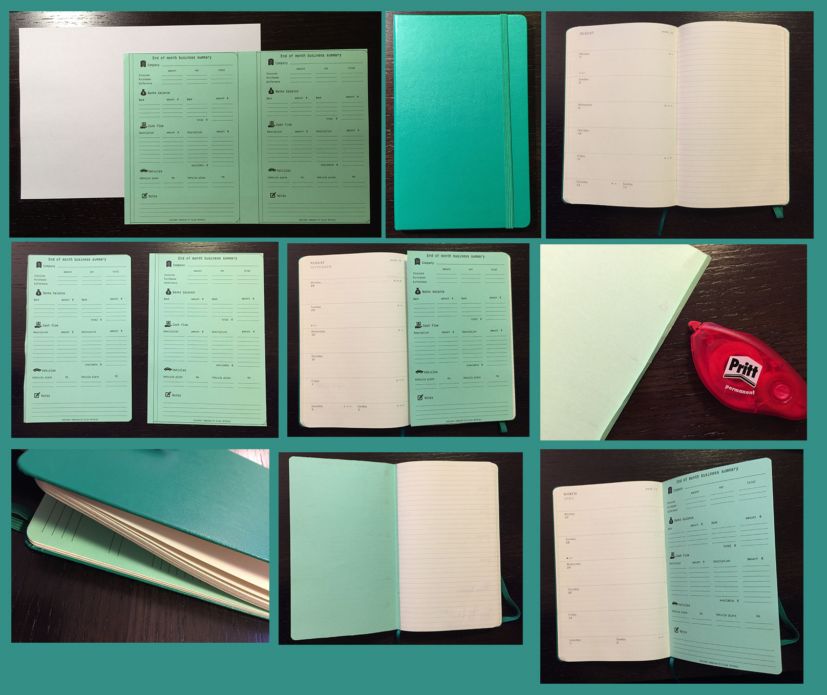Moleskine 12 Month Weekly Hack For Company Business Needs within Moleskine Com Templates Free Contents