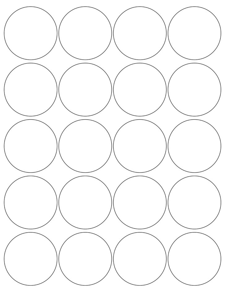 Free Printable Round Labels