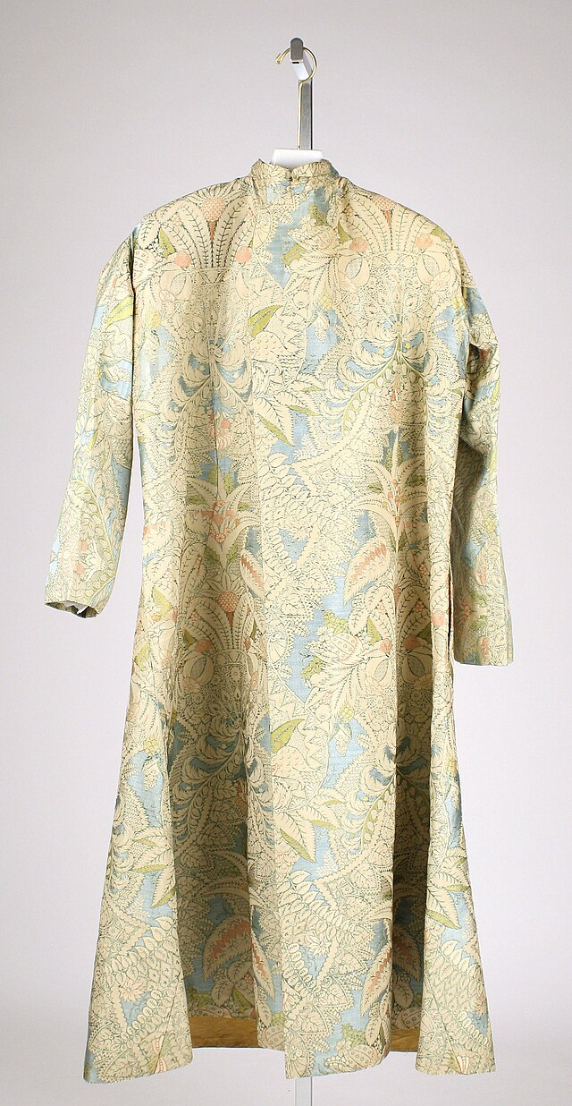 Nightgown - Wikiwand intended for 18th Century Night Gown Printable Pattern