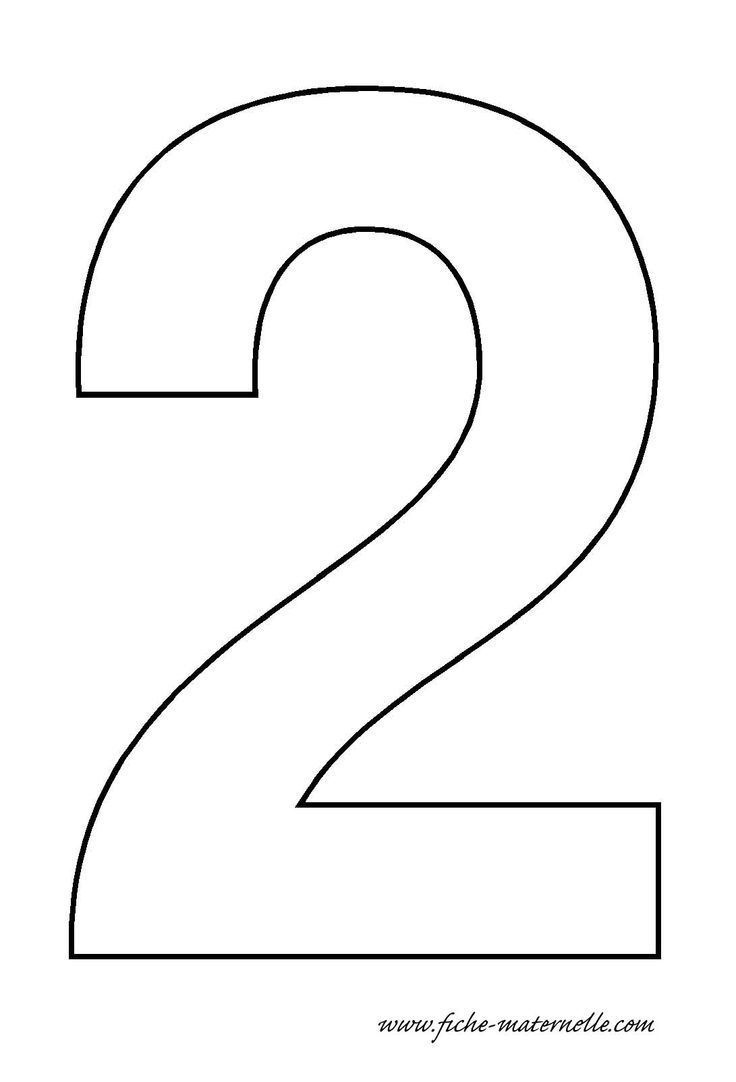 Number Templates (0-9) - Crafts And Worksheets For Preschool with Number Cake Stencils Printable