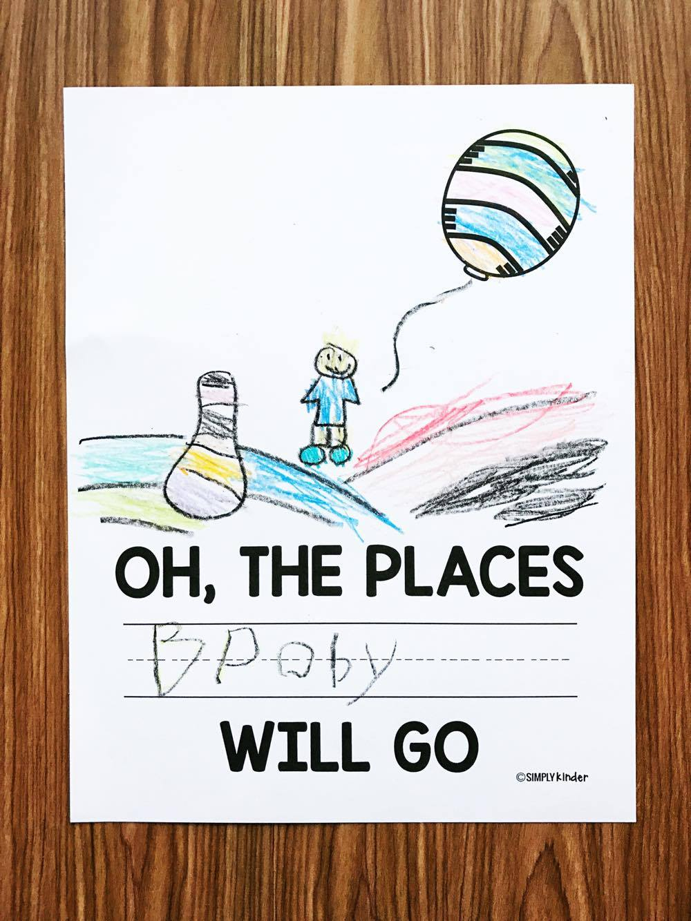 Oh, The Places You&amp;#039;Ll Go Printable - Simply Kinder inside Free Oh The Places You Ll Go Printables