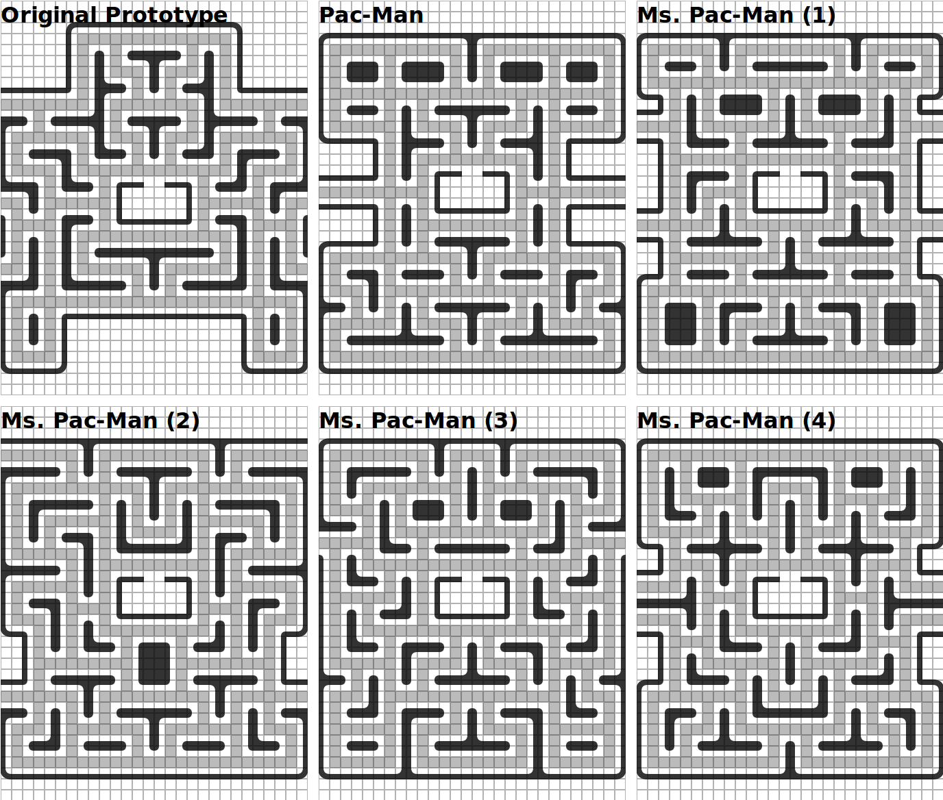 Pac-Man Maze Generation pertaining to Printable Pac Man Patterns