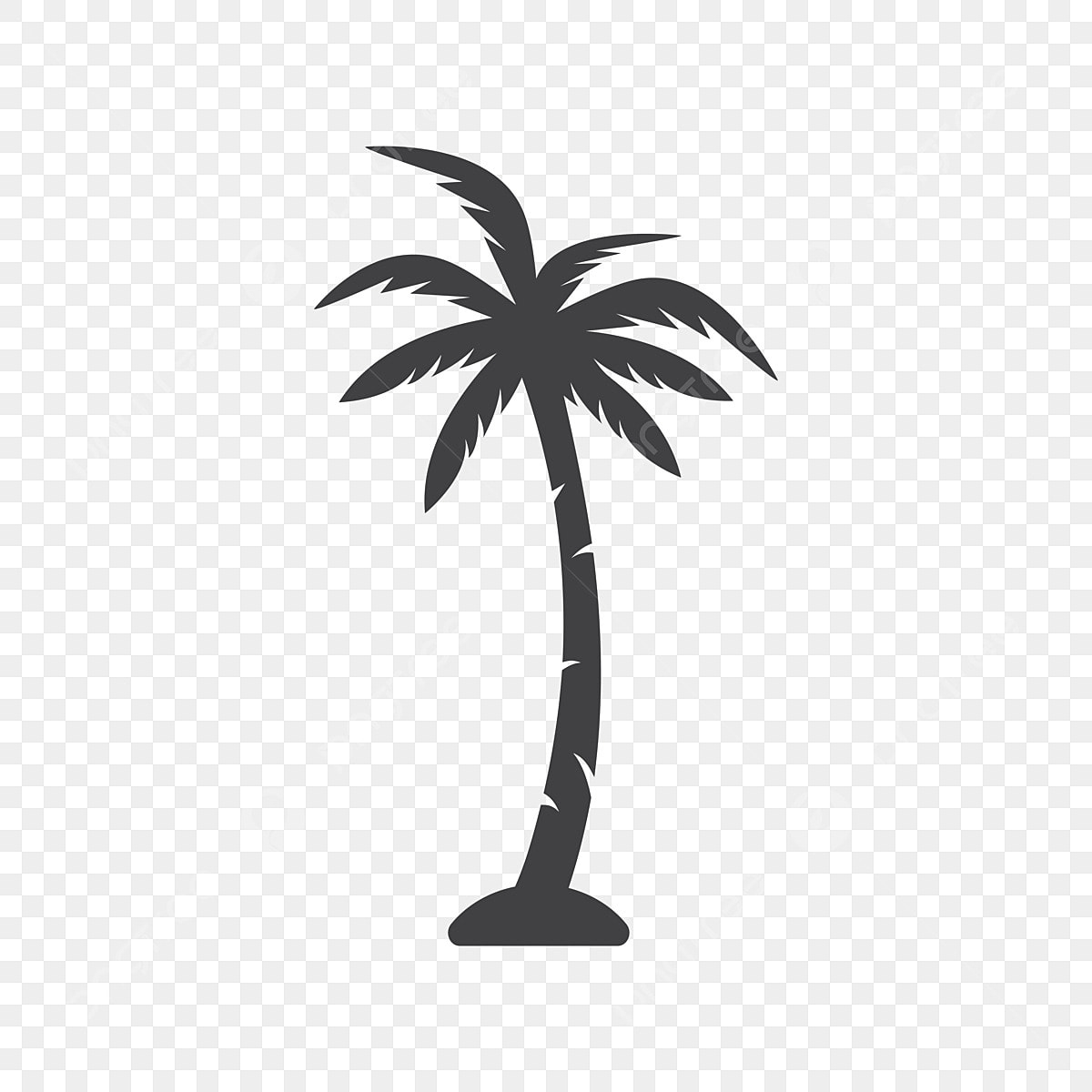 Palm Tree Silhouette Png And Vector Images Free Download - Pngtree regarding Free Palm Tree Templates