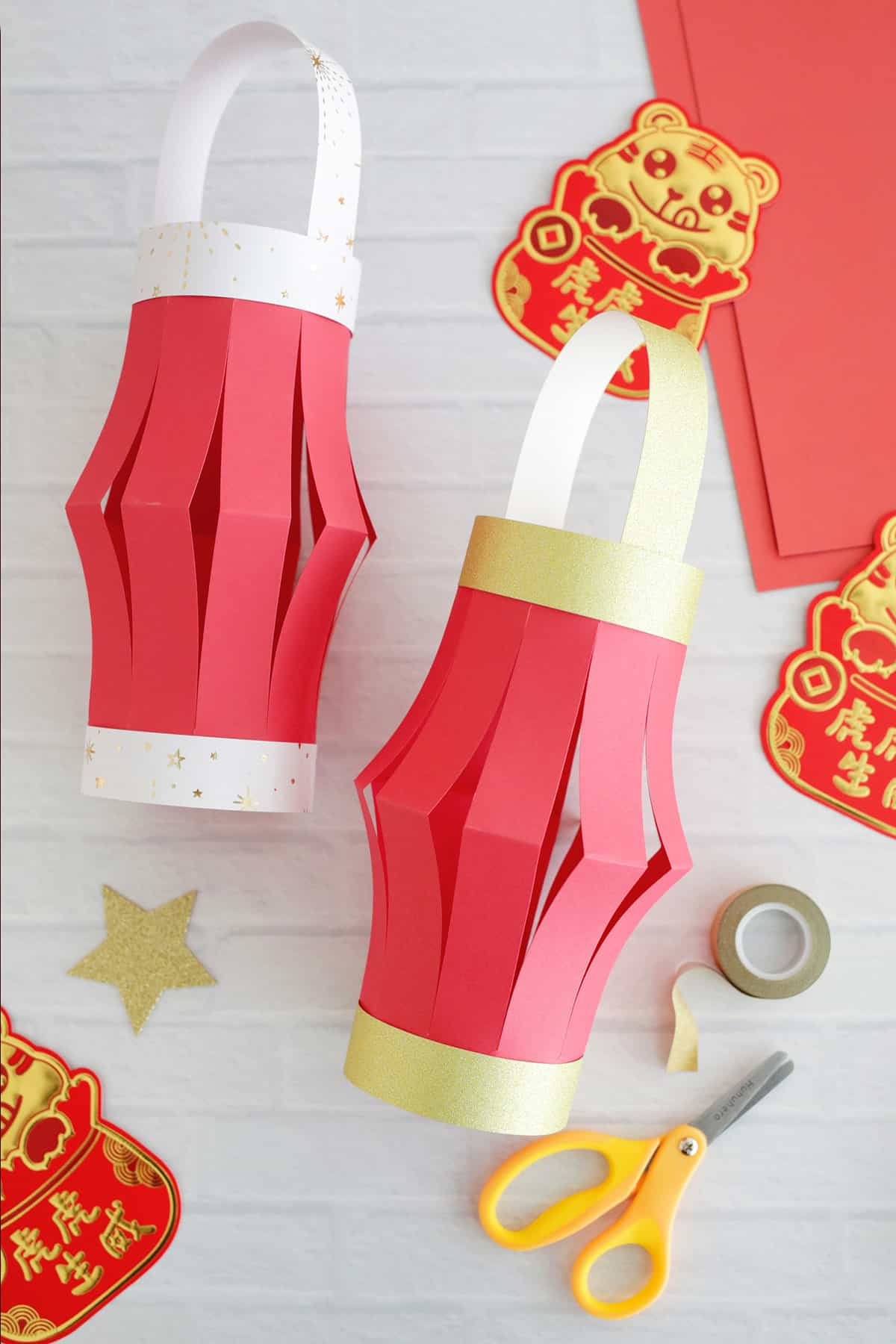 Paper Lantern Craft - Childhood Magic intended for Free Printable Paper Lantern Templates