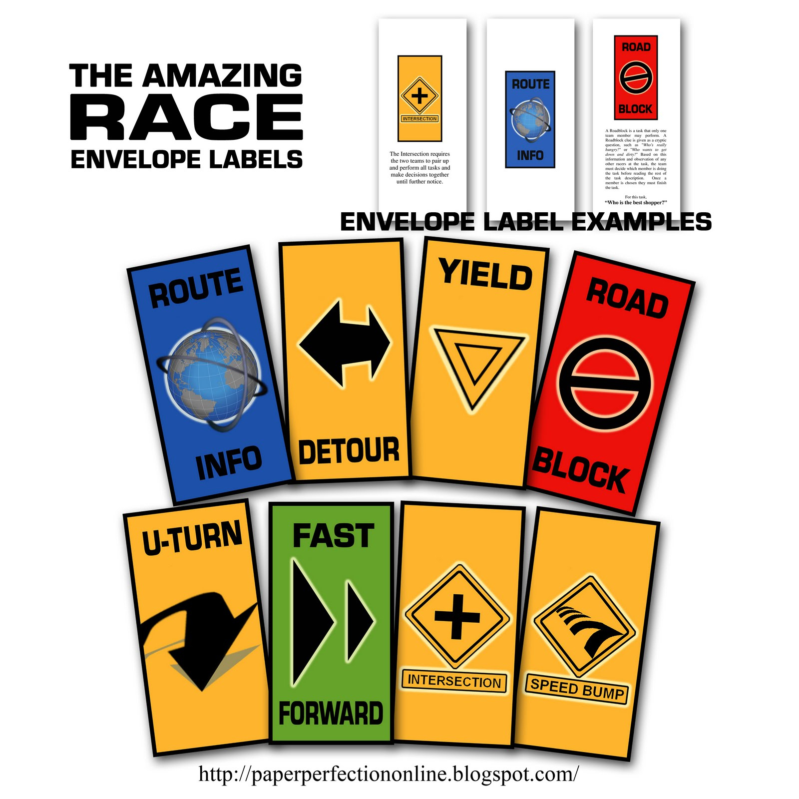 Paper Perfection: Free &amp;quot;Amazing Race&amp;quot; Birthday Party Invitation regarding Free Amazing Race Printables