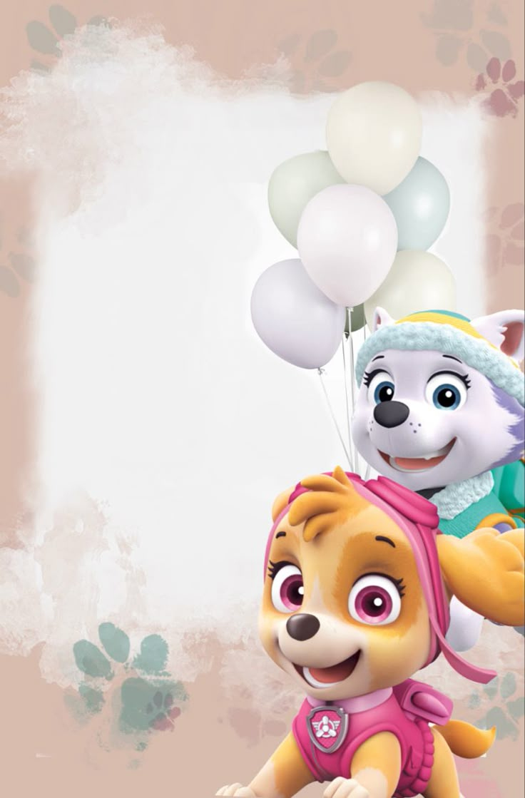 Paw Patrol Printable Birthday E-Invitation - Free Download in Free Paw Patrol Birthday Card Printables