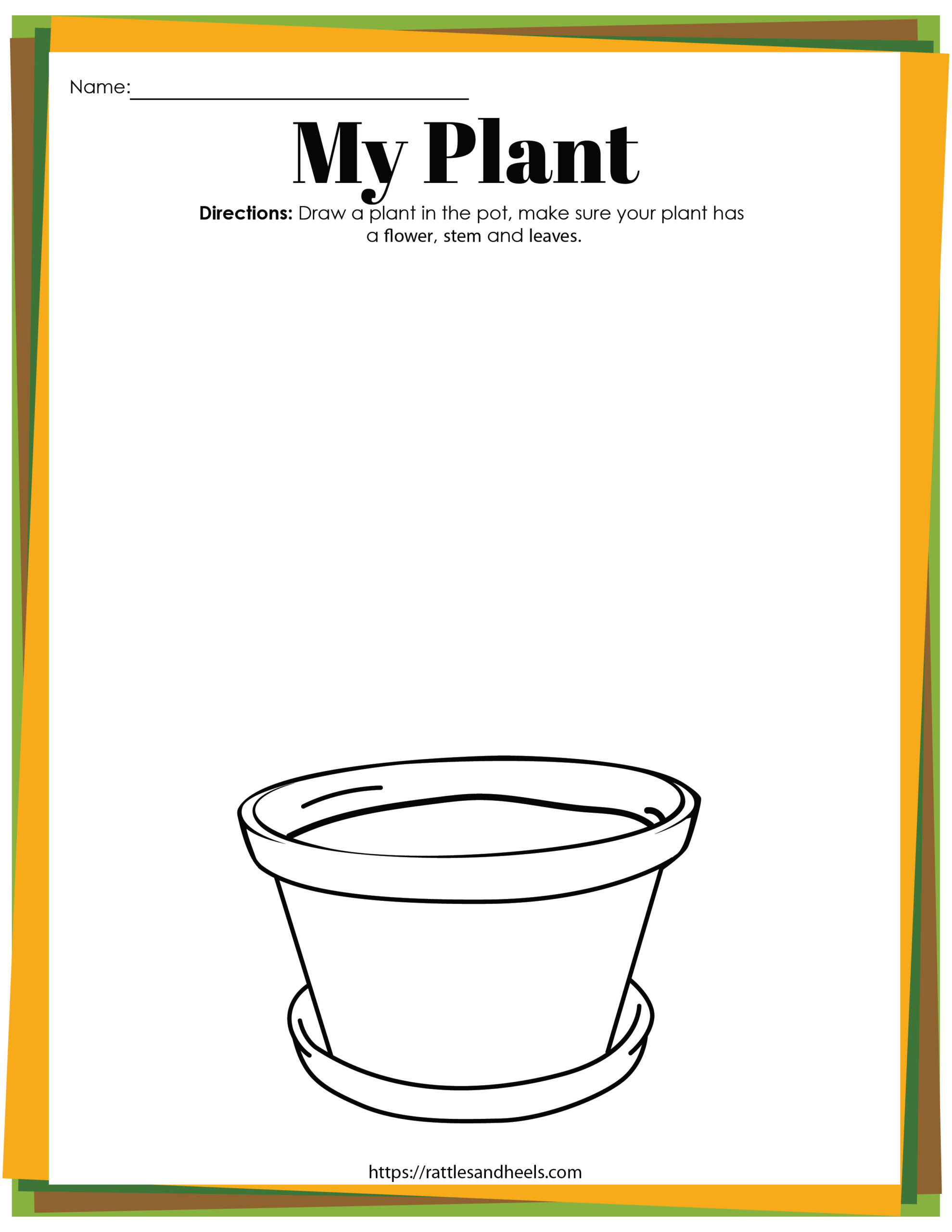 Plant Life Cycle Worksheets Free Printables For Kids - within Free Plant Printables For Kindergarten
