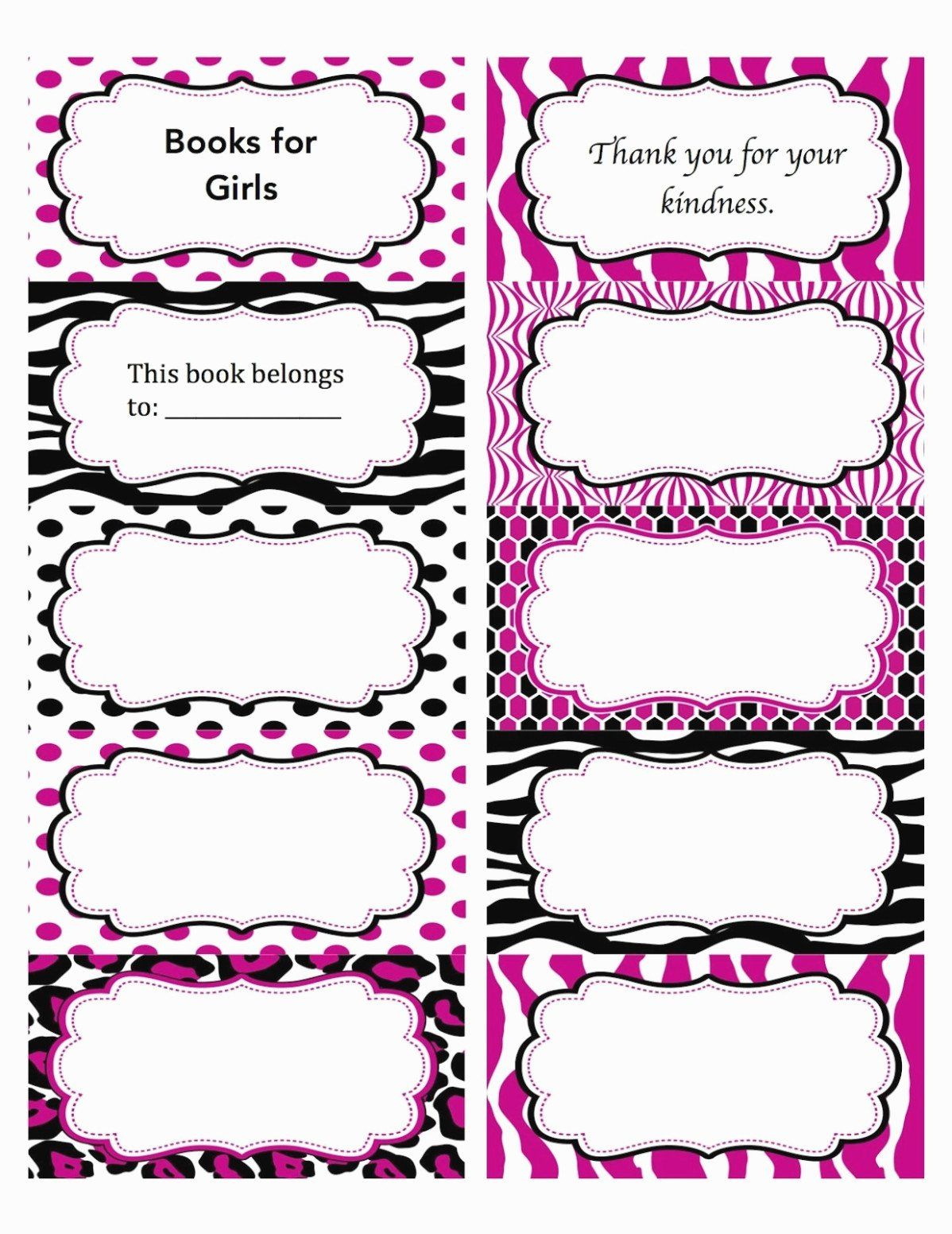 Print Out Labels in Free Printable File Cabinet Labels