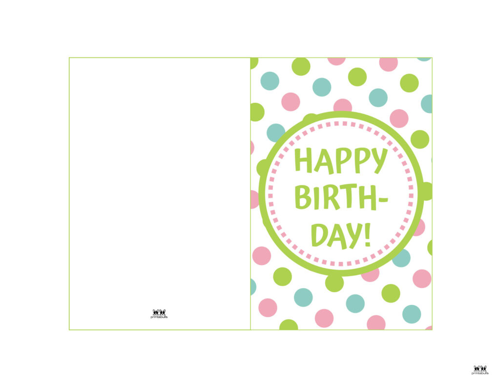 Printable Birthday Cards - 110 Free Birthday Cards | Printabulls with Free Printable Cards No Download Required