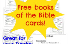 Printable Books Of The Bible Cards in Books of the Bible Cards Free Printable