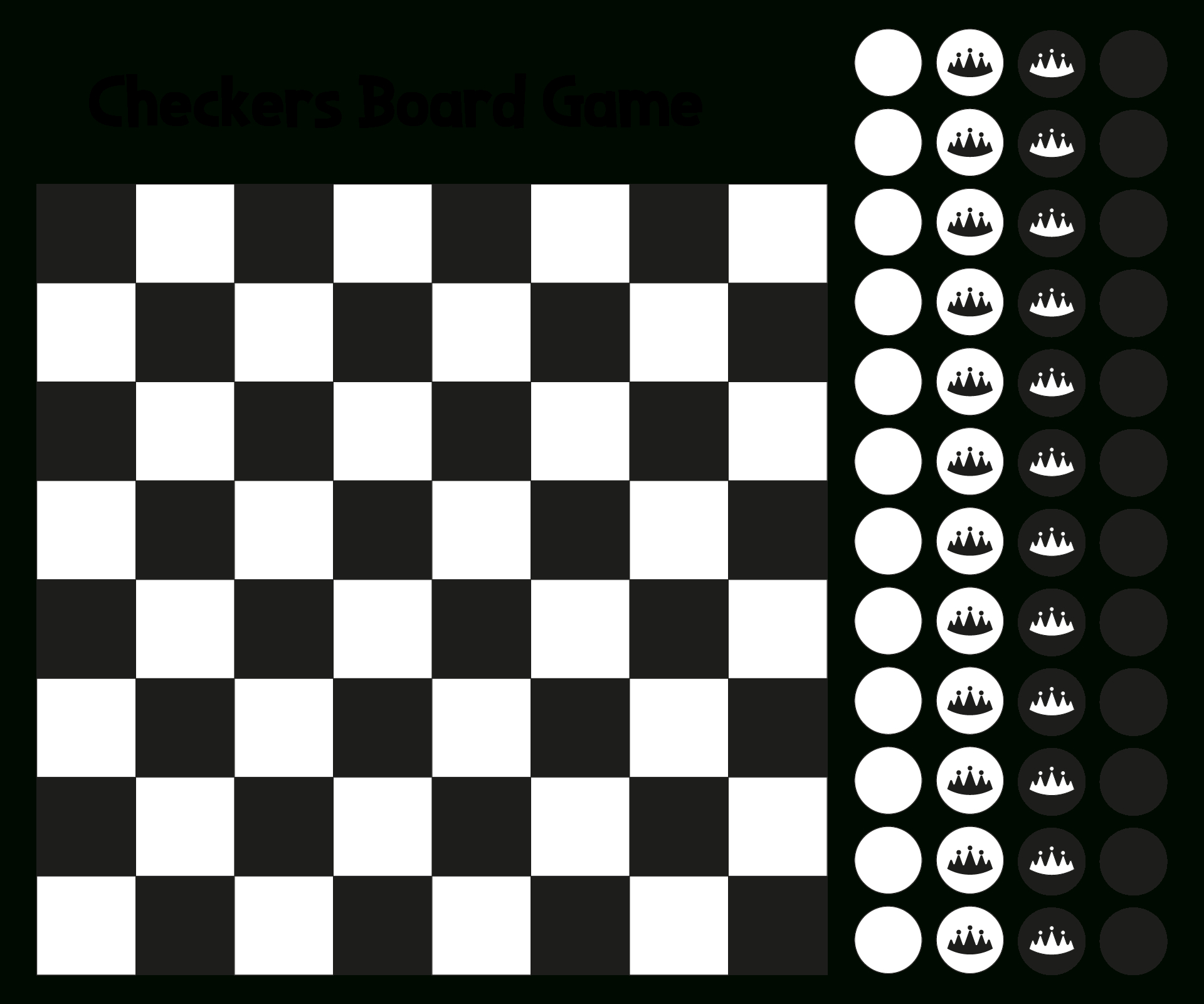 Printable Checkerboard - Printable Party Favors inside Free Printable Checkerboard Pattern