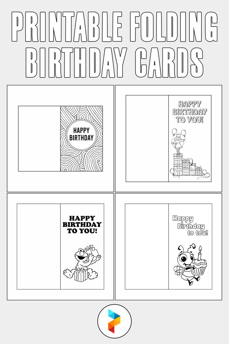 Printable Folding Birthday Cards with regard to Foldable Free Printable Birthday Cards For Dad