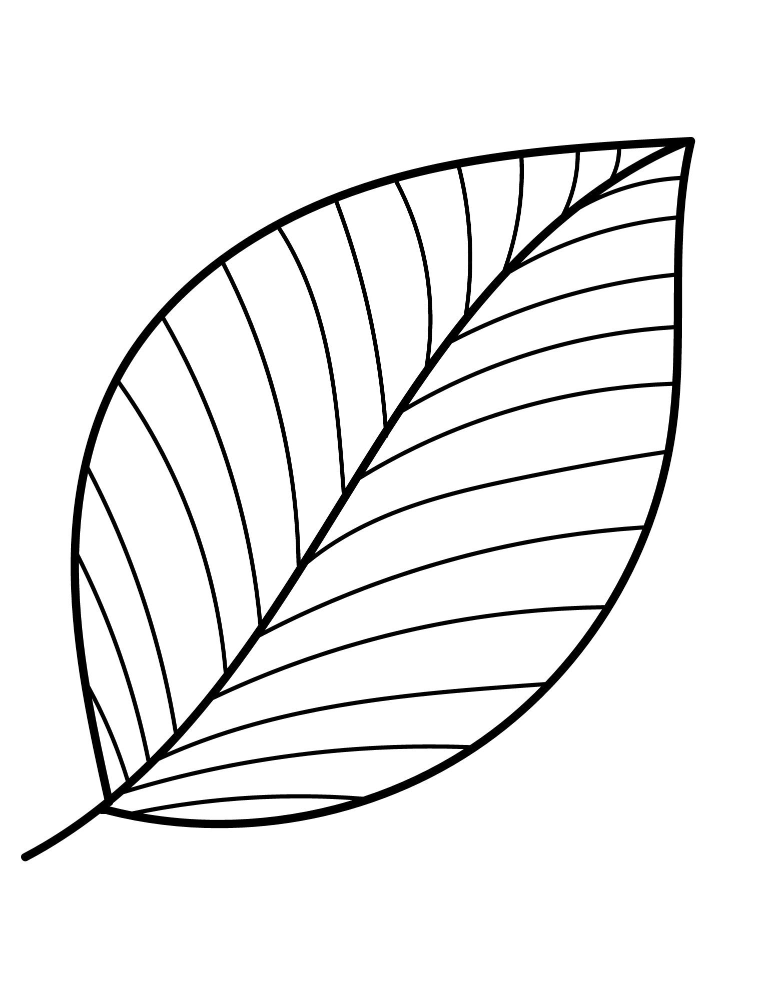 Printable Leaf Outline Templates - Crafty Morning intended for Free Printable Leaf Patterns