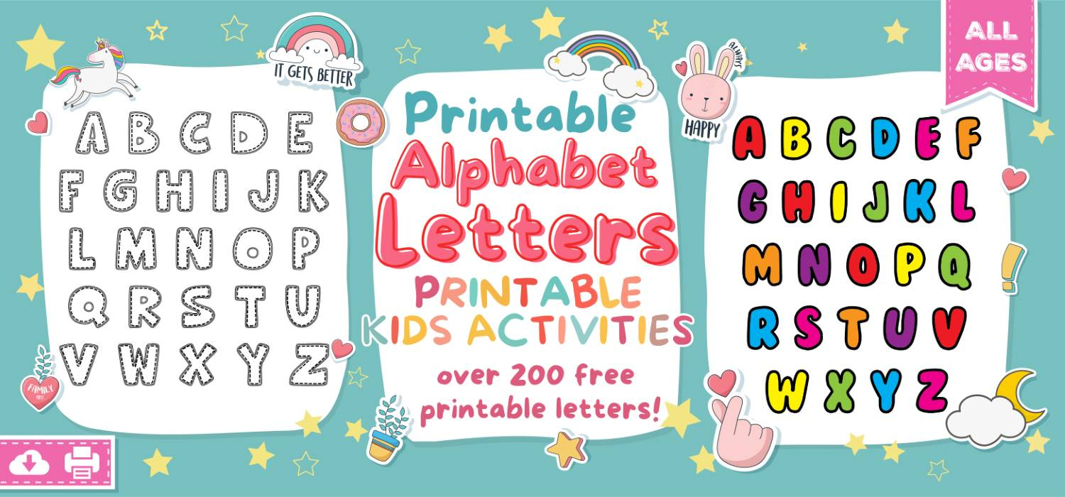 Printable Letters &amp;amp; Alphabet Letters - World Of Printables within Printable 4 Inch Letters Stencils