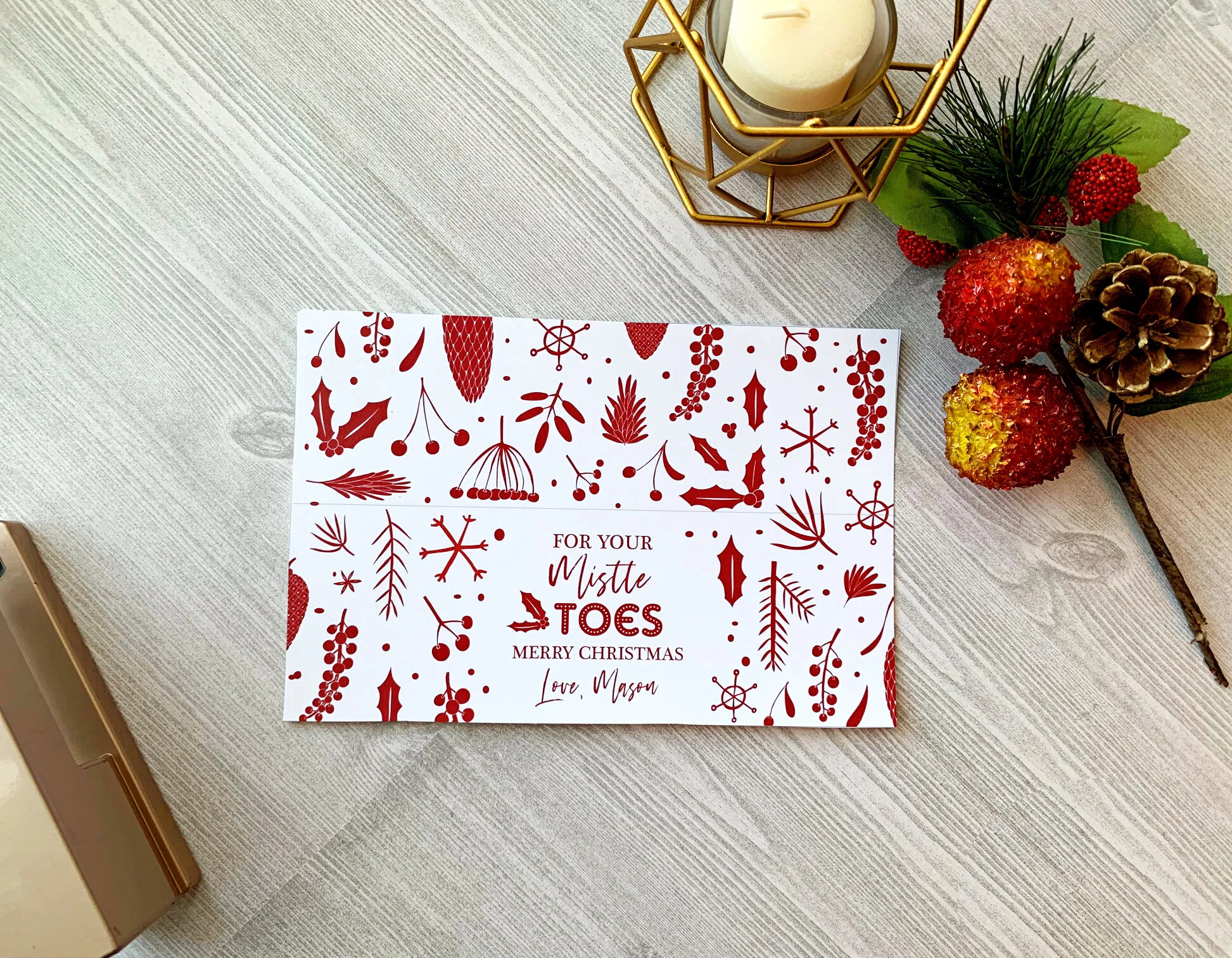 Printable “Mistletoes” Gift Tag Freebie — E-Three Design Studio in Free Mistletoes Printable