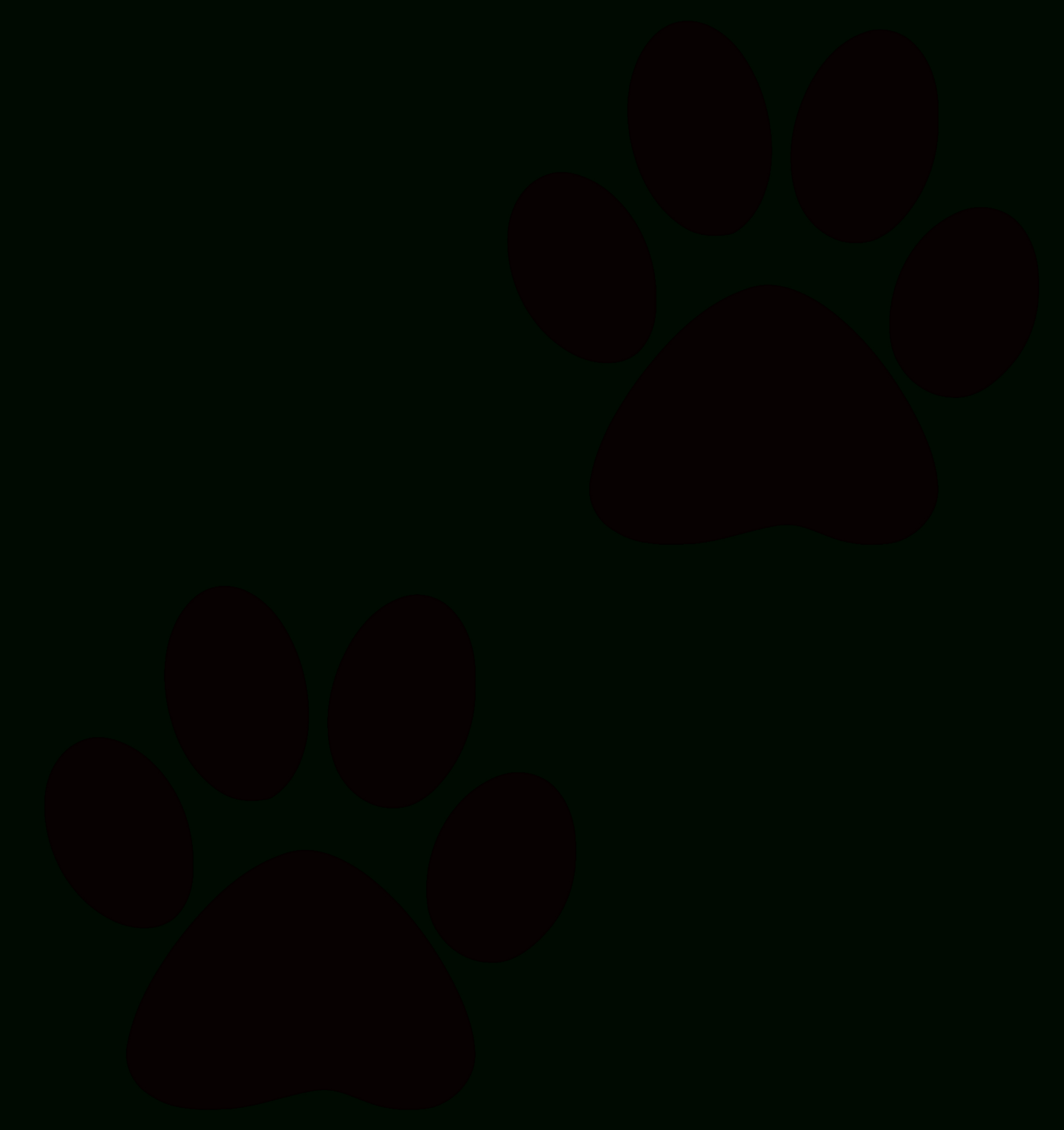 Printable Paw Prints - Printable Party Favors intended for Free Printable Paw Print Stencils