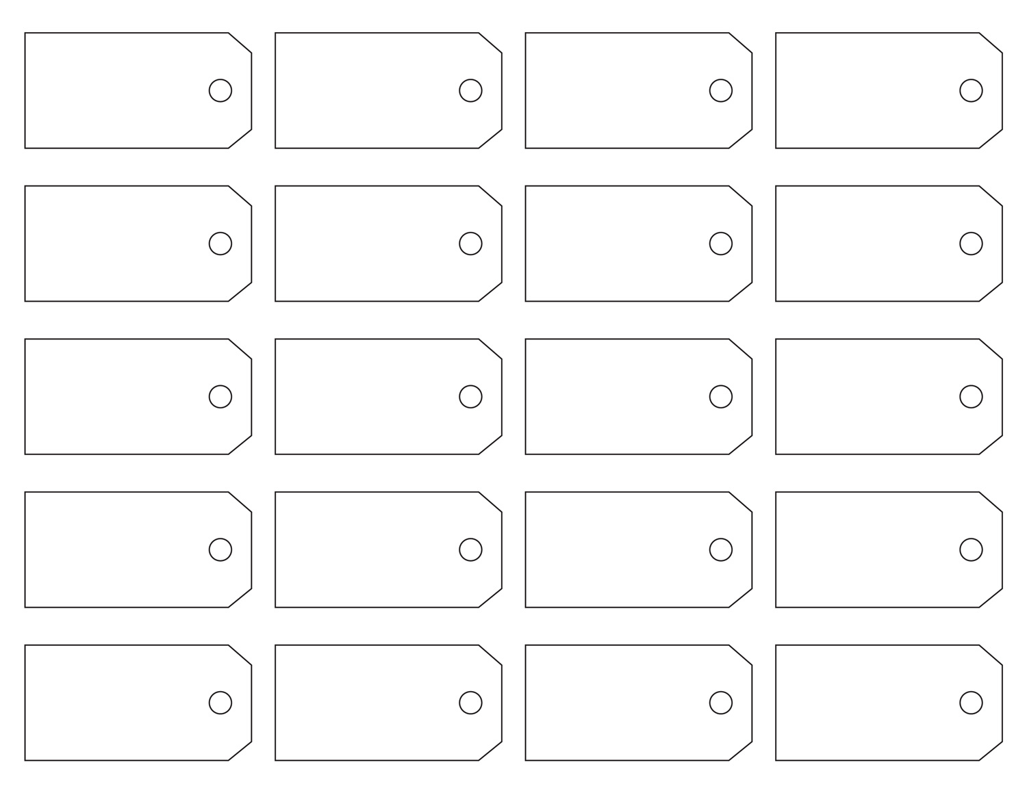 Printable Price Tag Templates | Make Your Own Price Tag Labels for Free Printable Price Tags