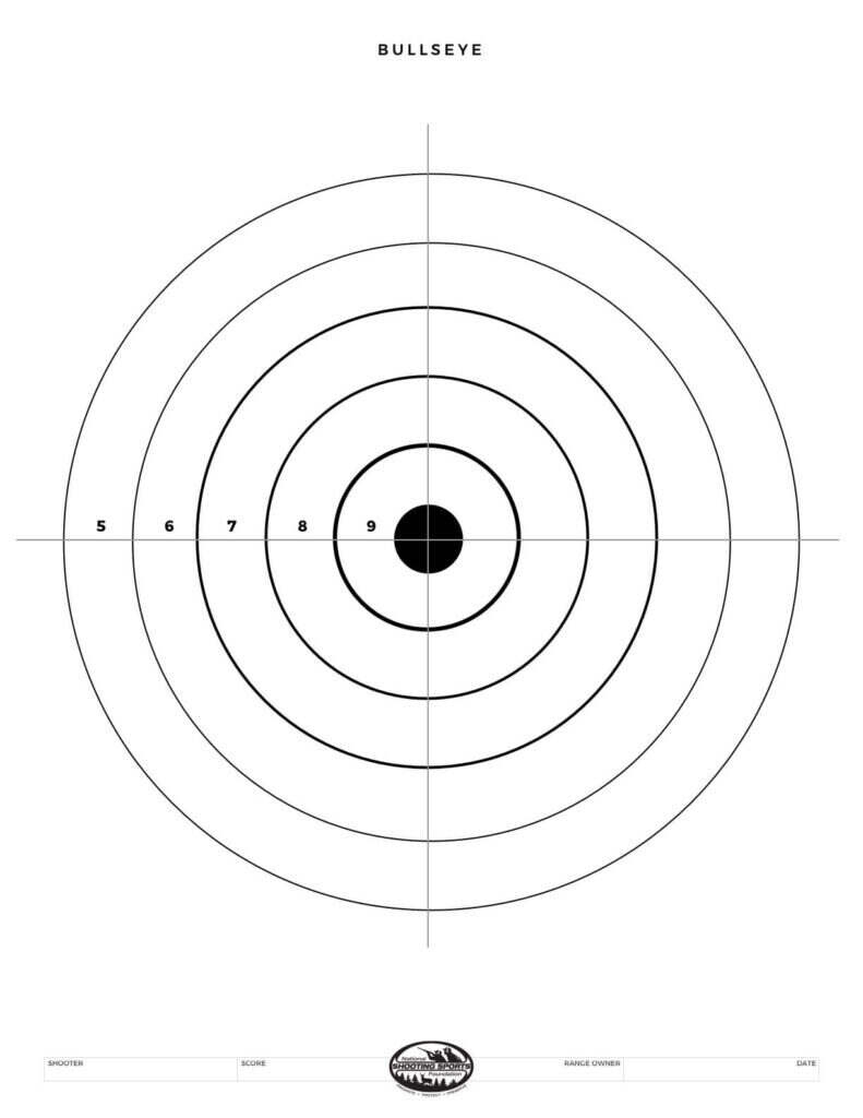 Printable Shooting Targets And Gun Targets • Nssf regarding Free Printable Rifle Sighting Targets