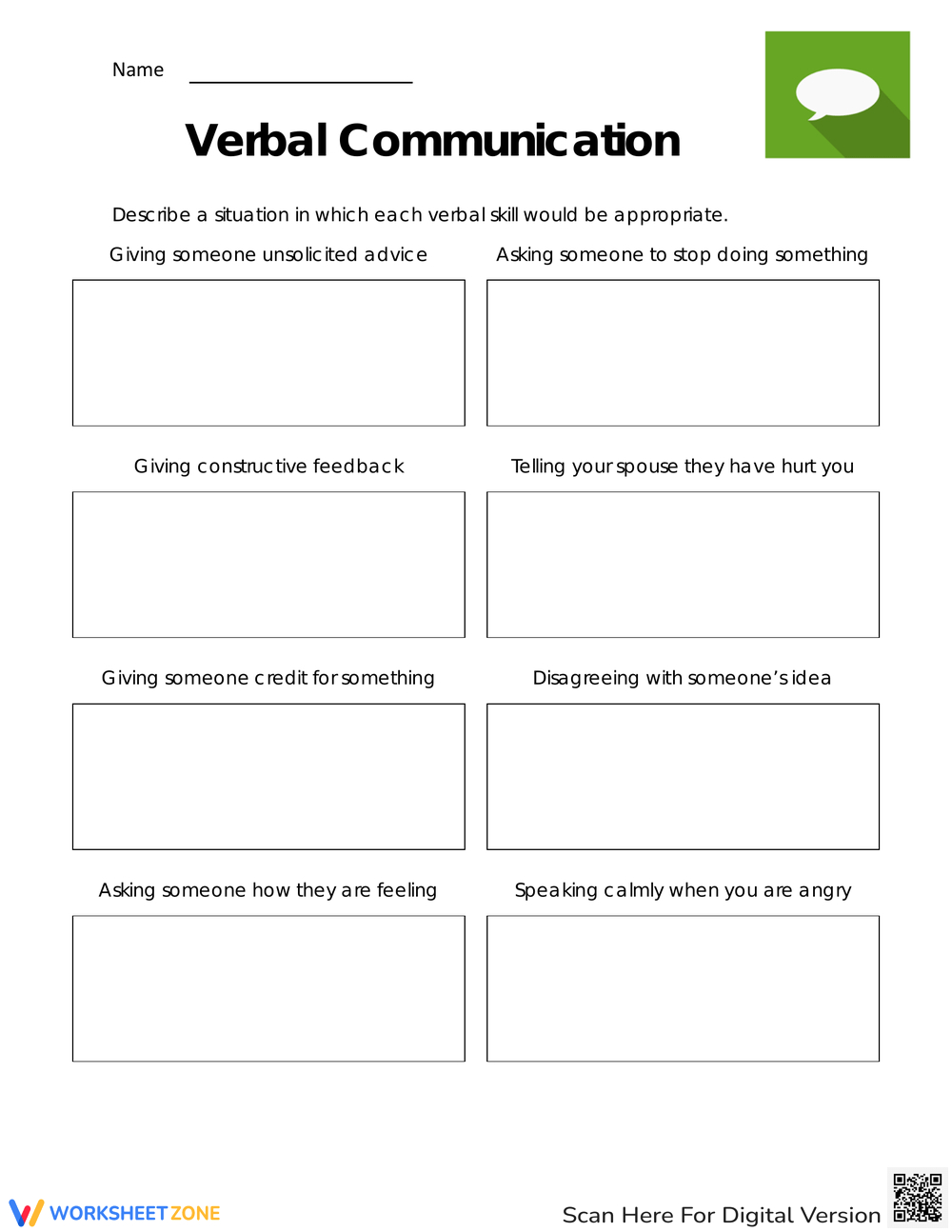 Printable Teaching Communication Skills Worksheets throughout Free Printable Communication Skills Worksheets