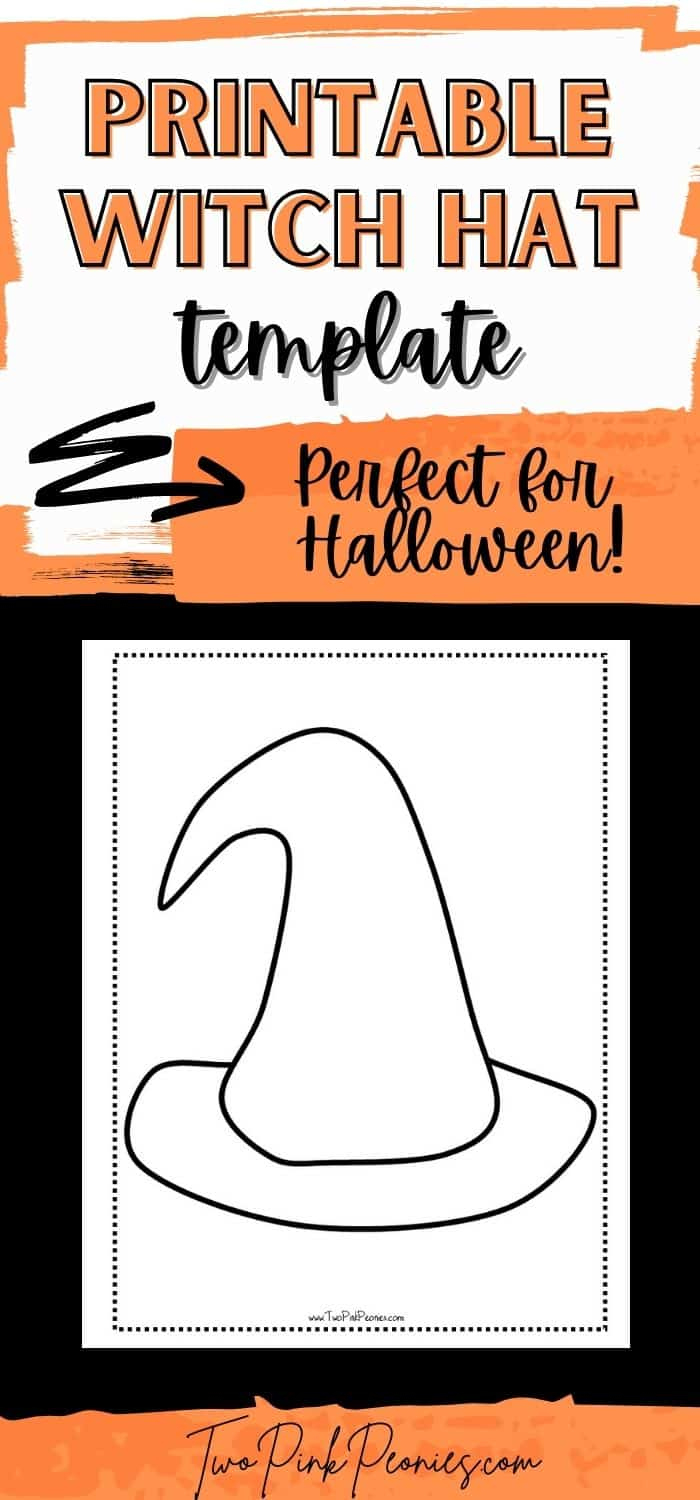 Printable Witch Hat Pattern - Printable Party Favors regarding Free Witch Hat Pattern Printable
