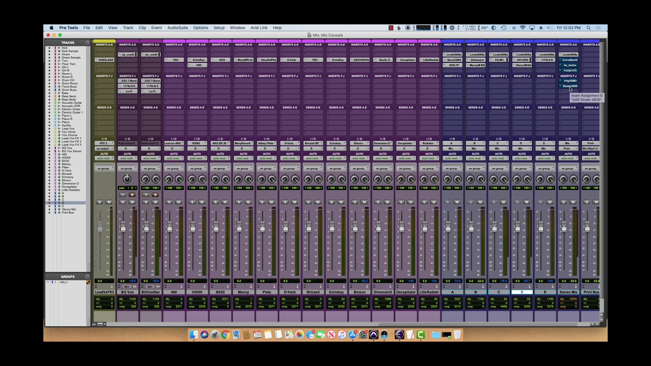Pro Audio: Pro Tools Mixing Workflow &amp;amp; Free Template Download for Free Pro Tools Templates