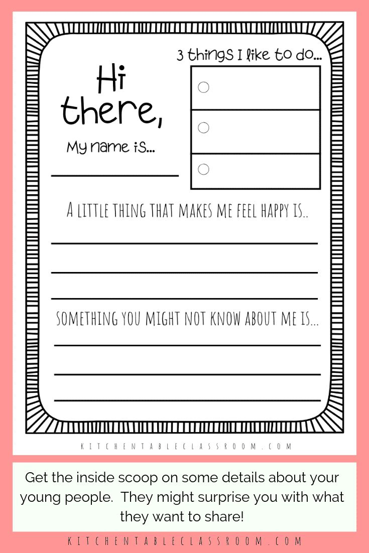 Questions That Connect- 5 Free Printable Get To Know You Pages throughout Free Printable Getting To Know You Worksheets