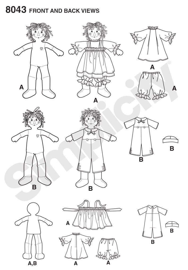 Raggedy Ann Pattern Free Deals with regard to Free Printable Raggedy Ann And Andy Doll Patterns