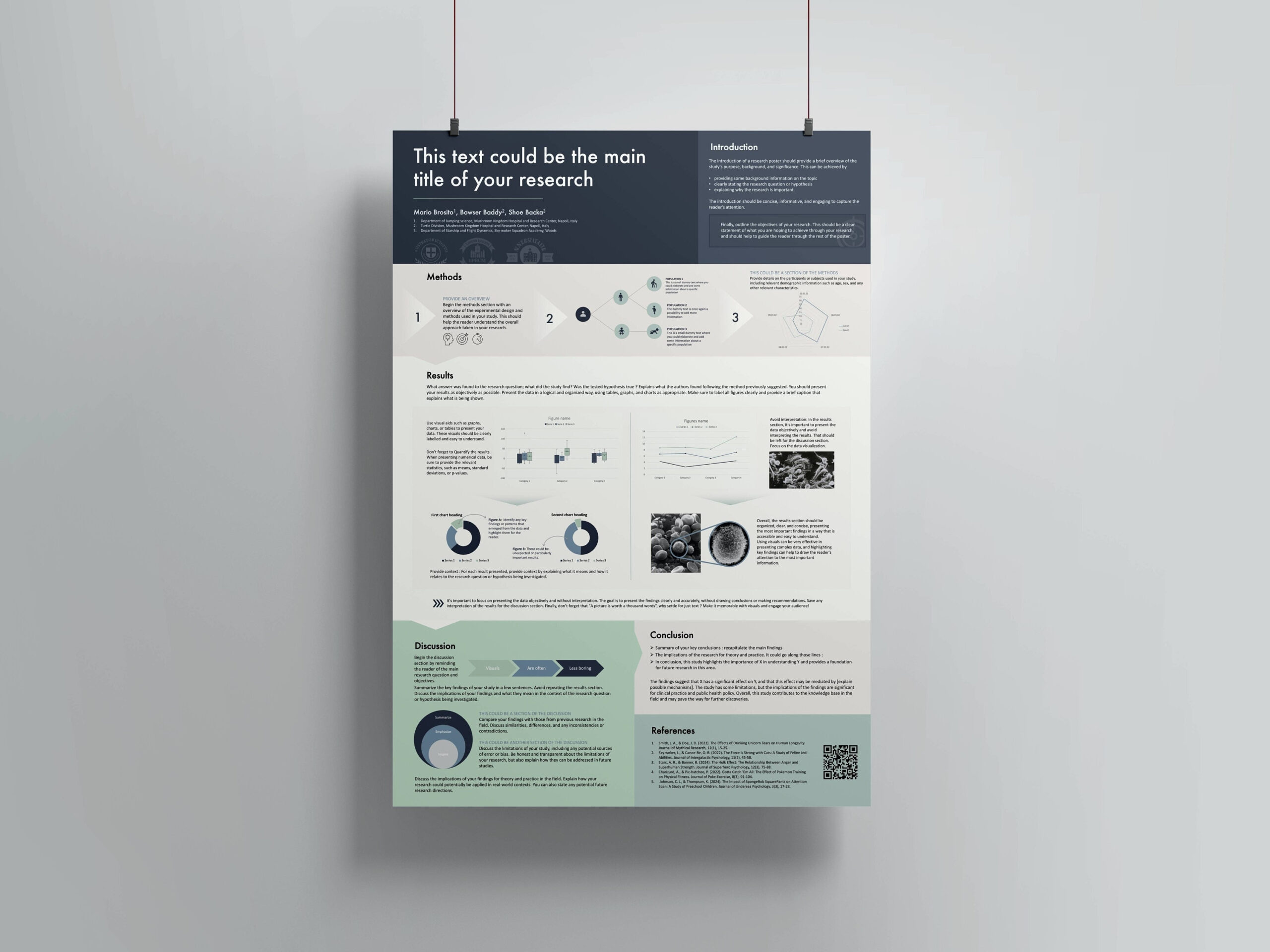 Research Poster Template, A0 Portrait Editable Powerpoint regarding A0 Portrait Poster Template Free Download